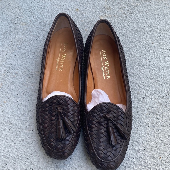 Ron White Shoes - Ron White Signature  Leather Tassel  Loafers